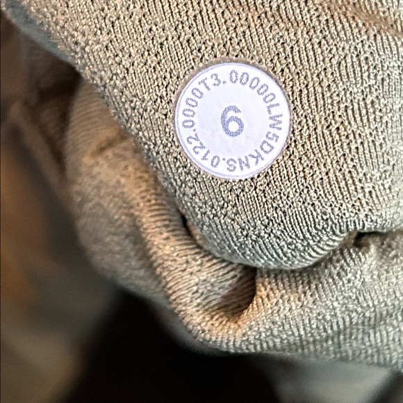 Lululemon Pants Green Groove Super High Rise Flared - Picture 6 of 6